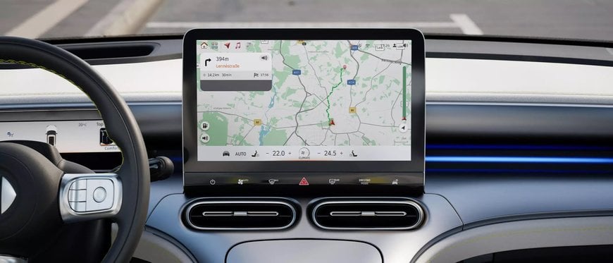 smart selects HERE to provide connected vehicle services for all-new electric SUV 